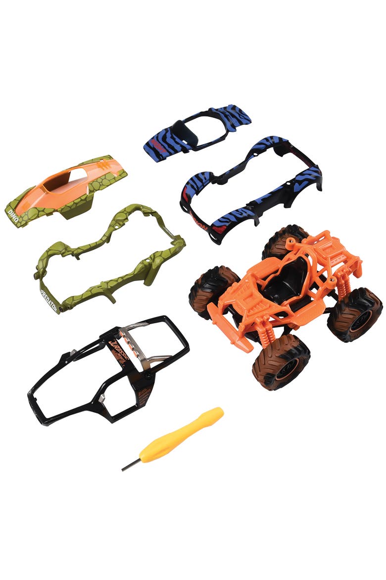 Jurassic Beasts Turbo Monster Truck, Alternate, color, Multicolored