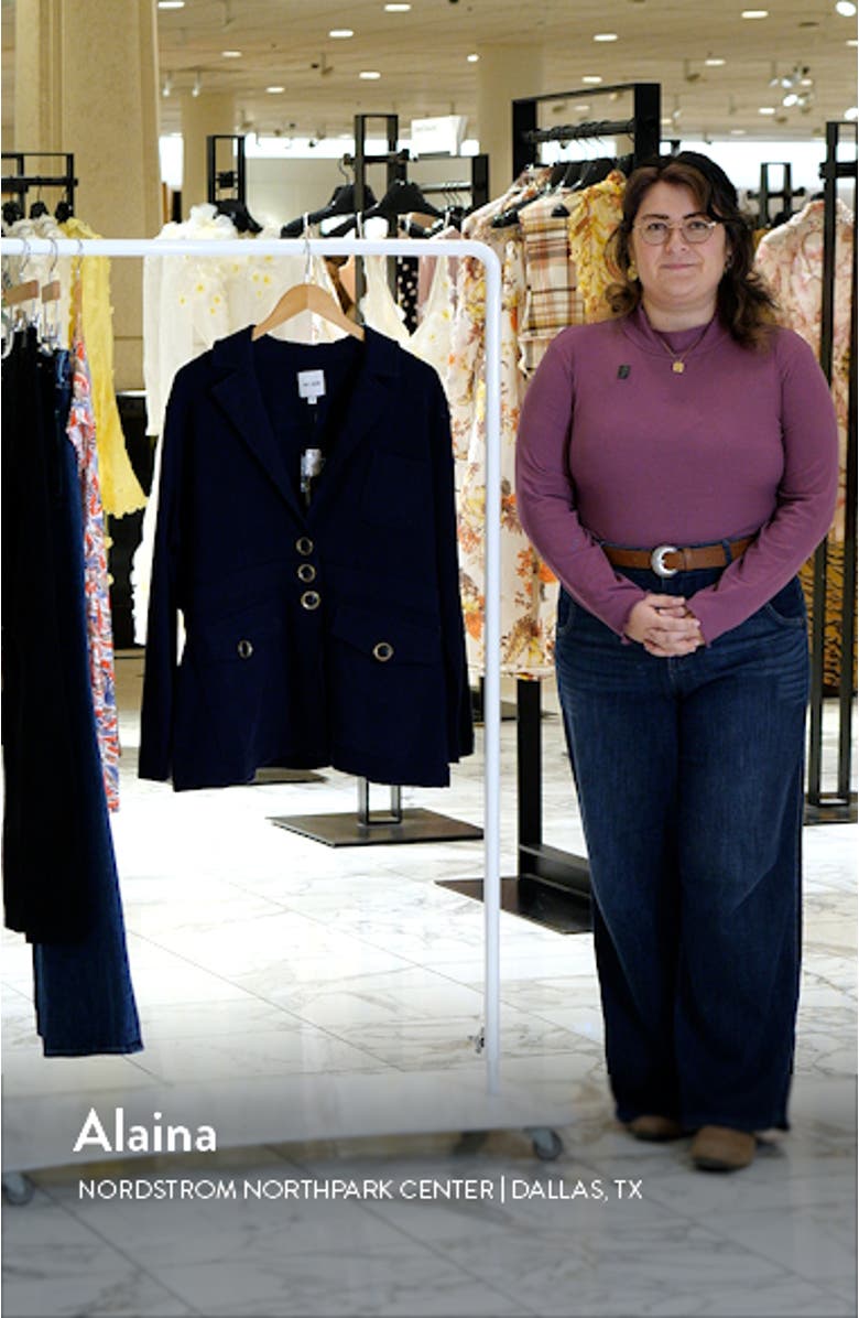 Editor Knit Blazer