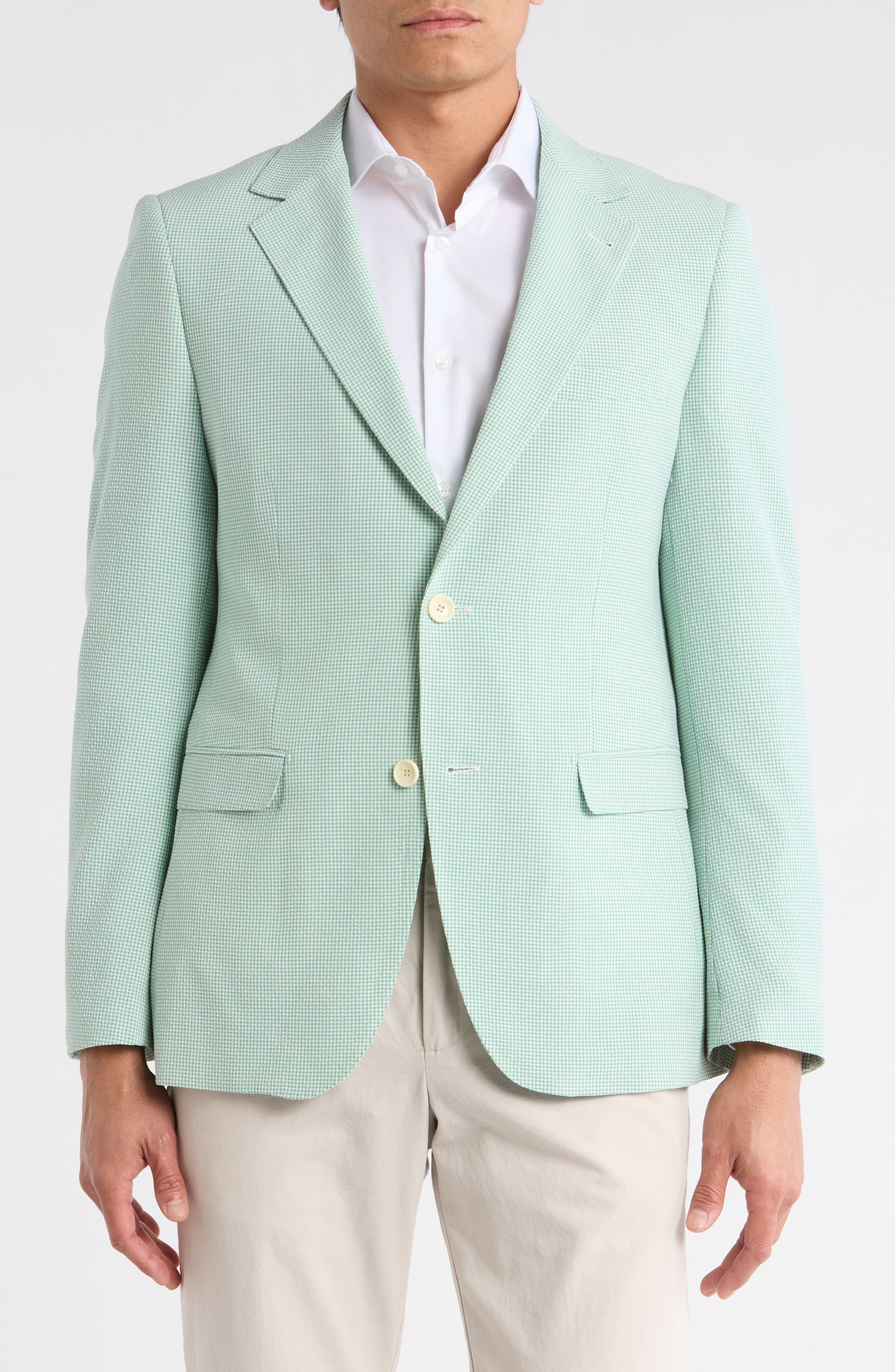 ZANETTI Trim Fit Blazer