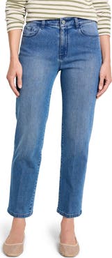 NIC+ZOE Recess Straight Ankle Jeans