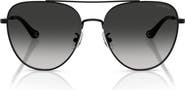 COACH 56mm Gradient Pilot Sunglasses