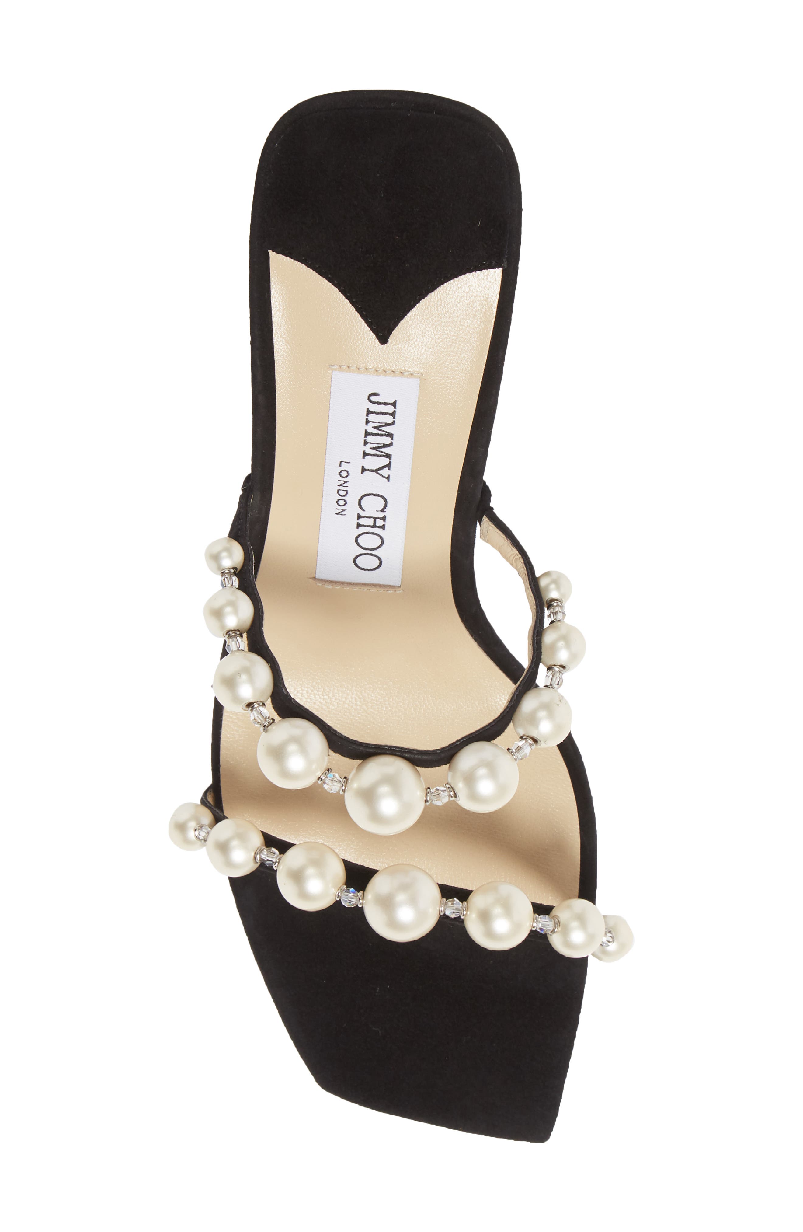 Jimmy Choo Amara Embellished Slide Sandal, Alternate, color, 