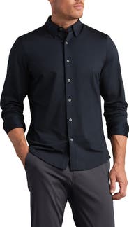 Rhone Commuter Slim Fit Button-Up Shirt