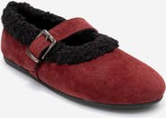 Forever & Always Shoes Guin Leather Strap Flat