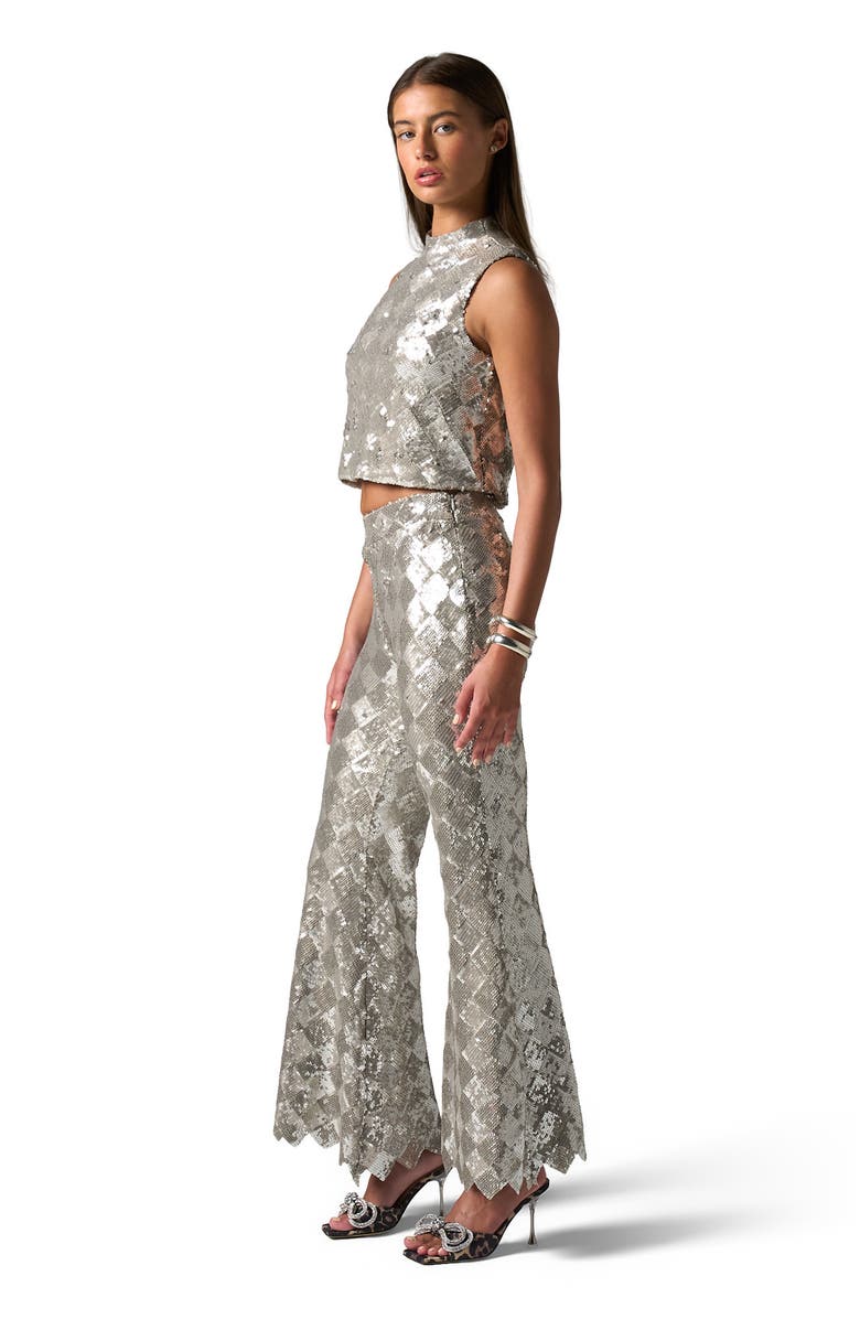 JBQ Gwendolyn Top, Alternate, color, Silver