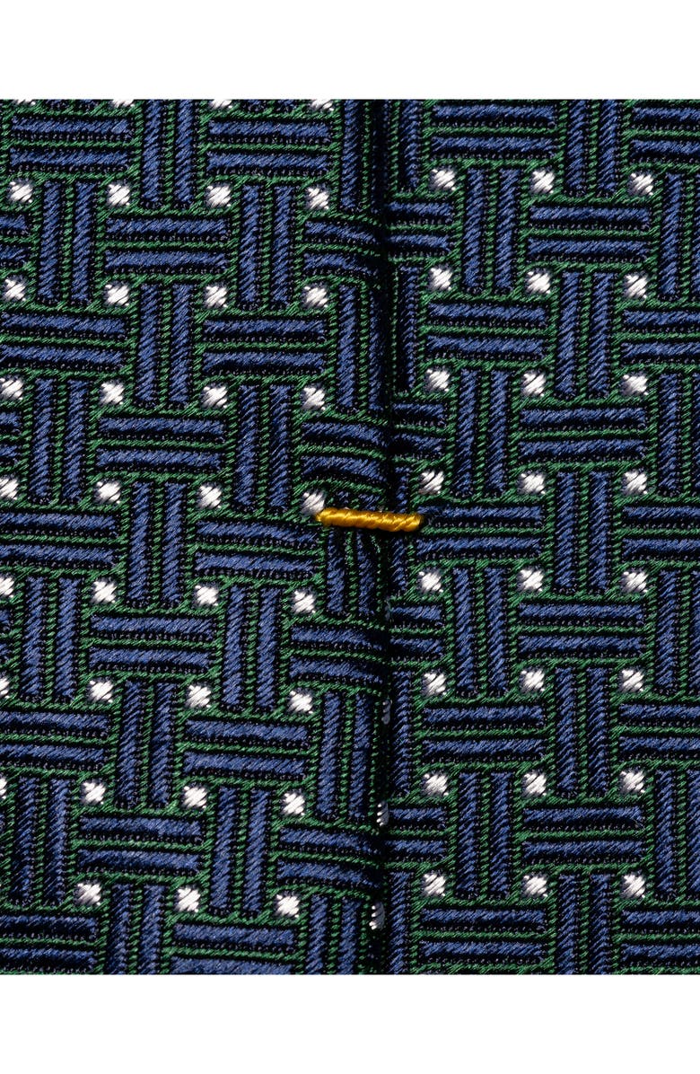 Eton Basket Weave Silk Tie, Alternate, color, 