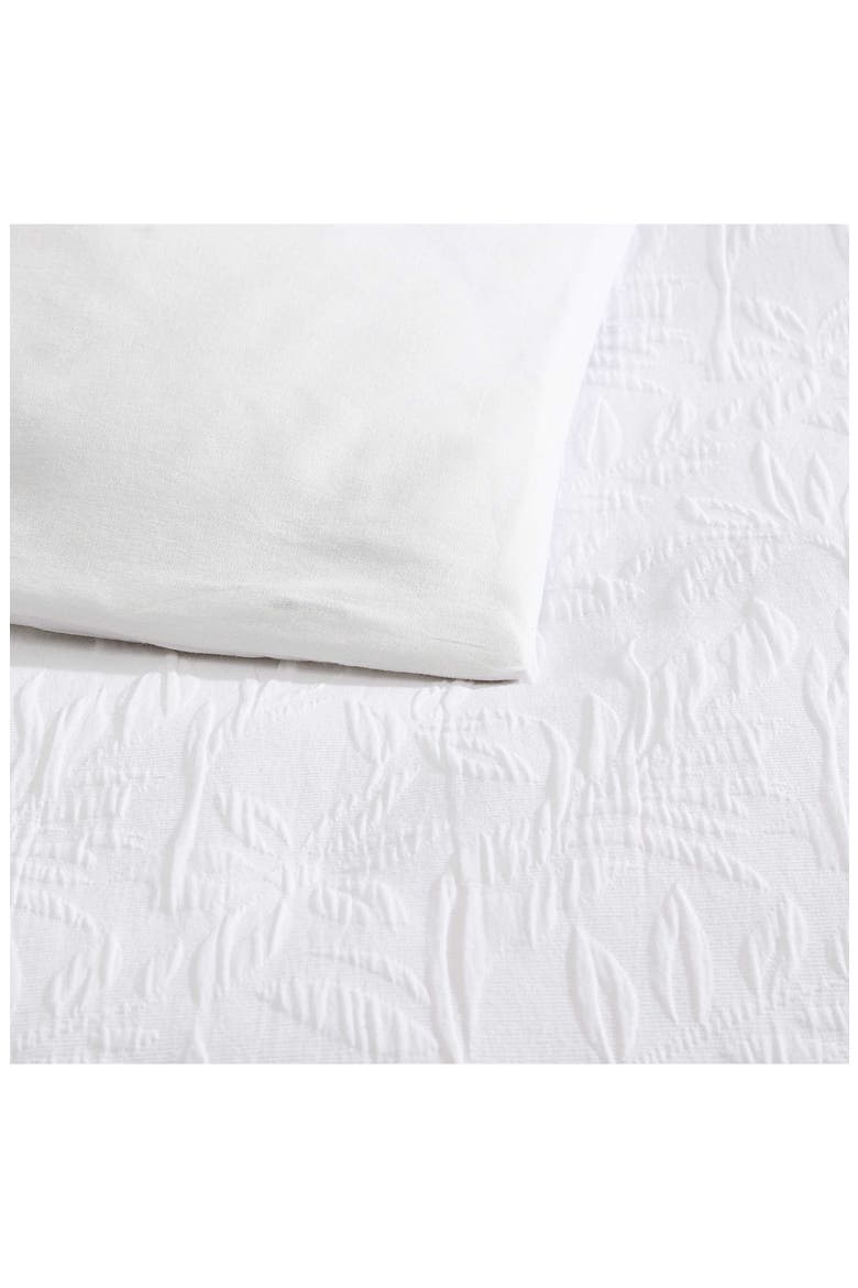 Seaside Floral King Comforter & Sham Set, Alternate, color, WHITE