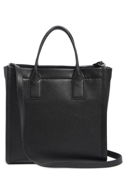 Marc Jacobs The Standard Supply Medium Leather Tote In Black