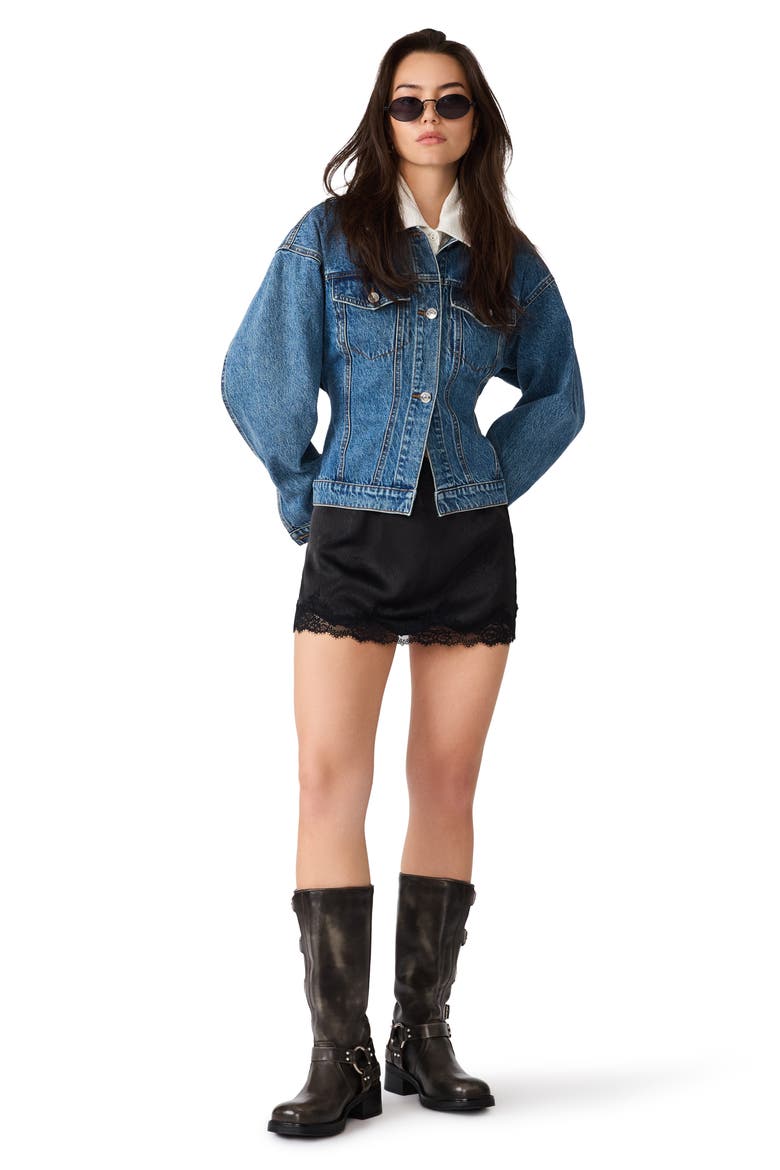 Henrietta Denim Jacket, Alternate, color, IMPERIAL BLUE