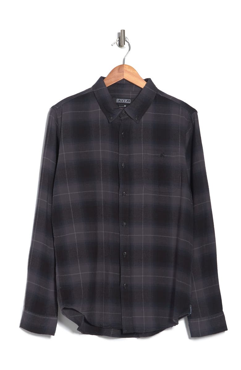 Ezekiel Donny Long Sleeve Woven Shirt, Alternate, color,