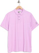 PGA TOUR Cocktail Geo Print Performance Polo