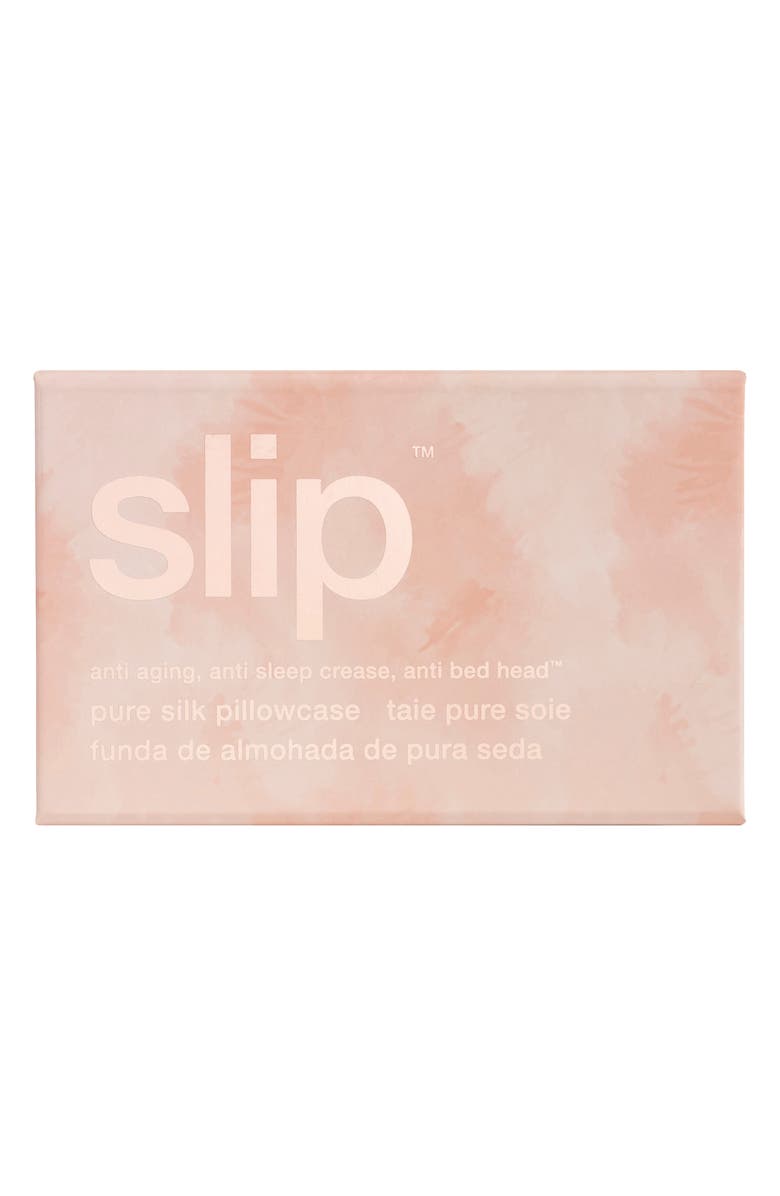 slip Pure Silk Pillowcase, Alternate, color, Desert Rose
