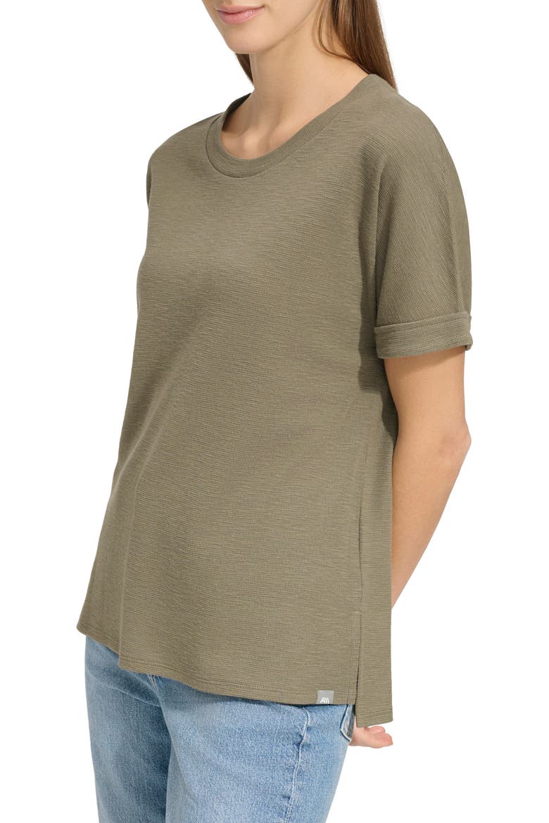 Boxy Crewneck T-Shirt, Alternate, color, DUSTY OLIVE