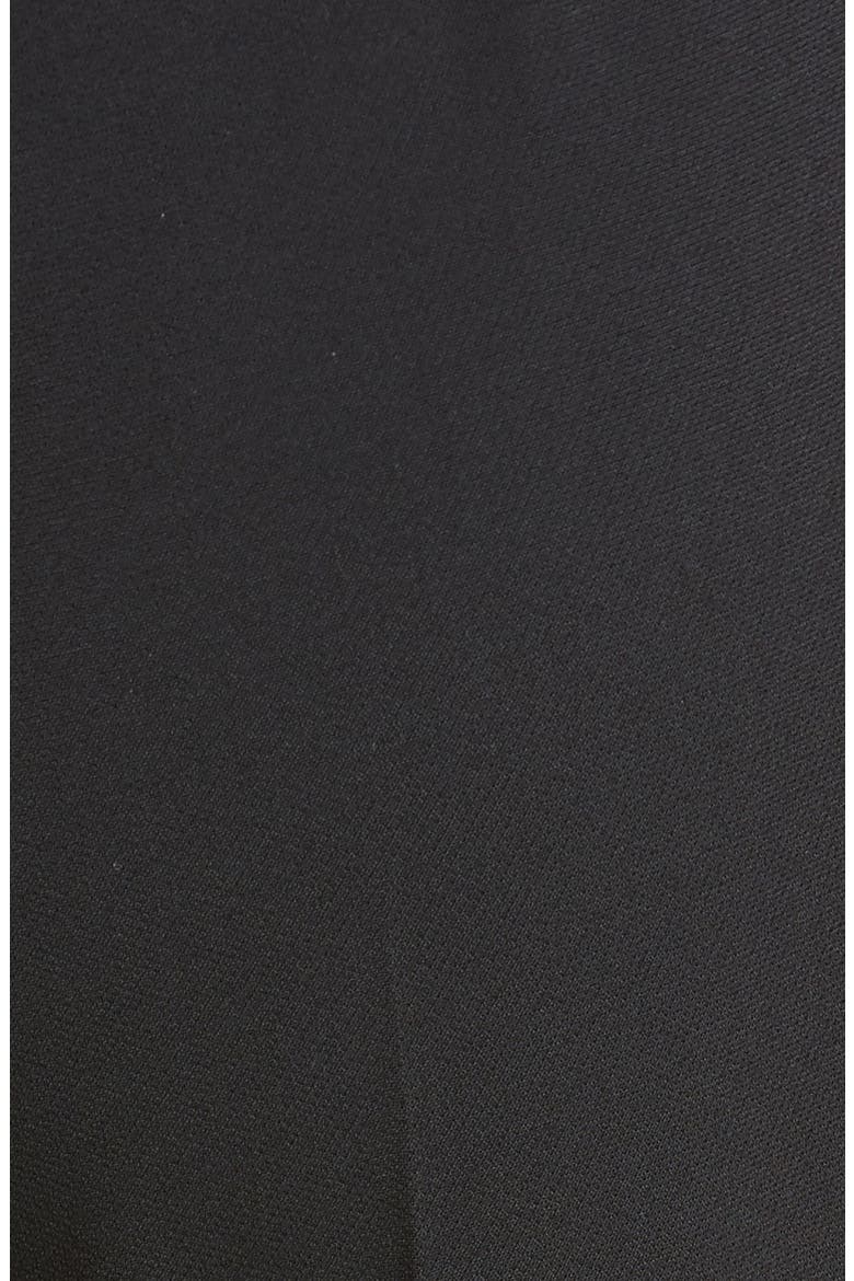 Tie Belt Straight Leg Pants, Alternate, color, BLACK/ BLACK