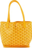 Pre-Owned Goyard Anjou Reversible Tote Coated Canvas Mini