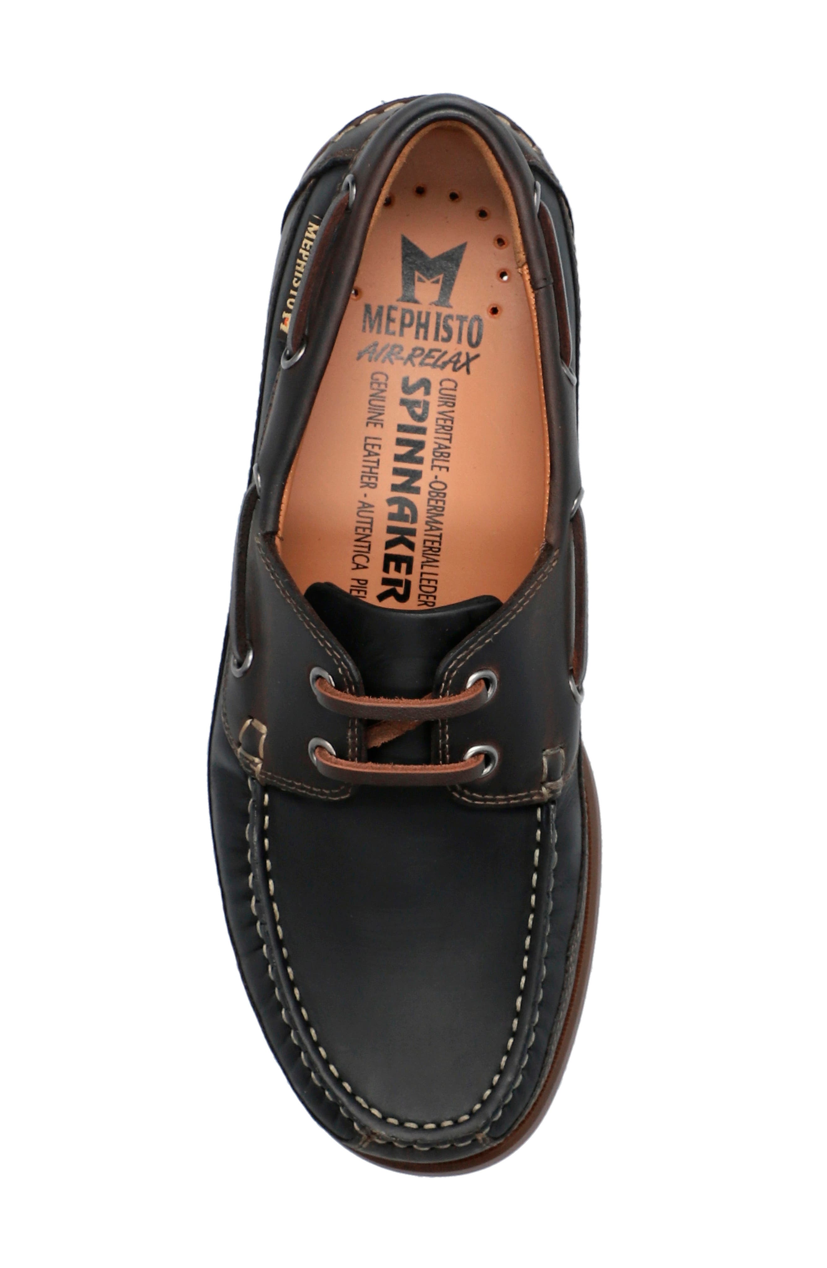 Mephisto Boating Water Resistant Boat Shoe, Alternate, color, 