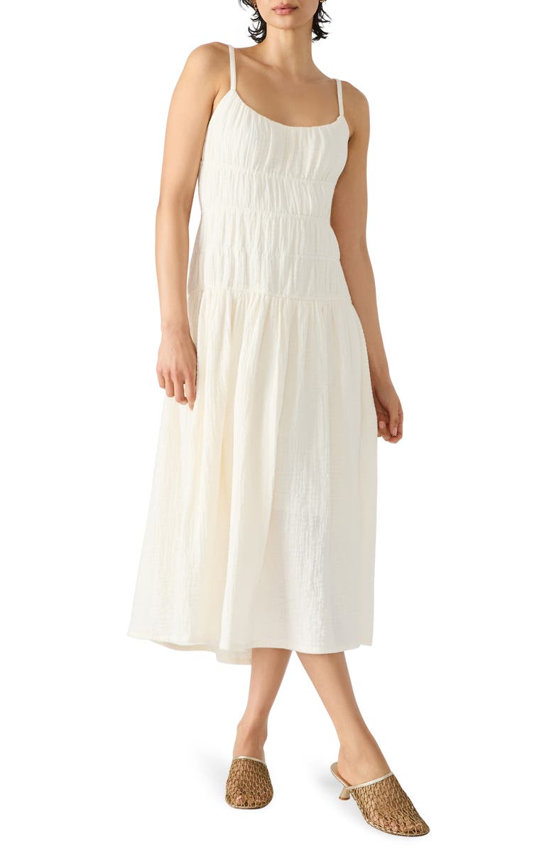 Steve Madden Toby Stretch Cotton Dress, Main, color, 