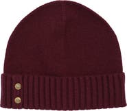Lauren Ralph Lauren two button knit beanie