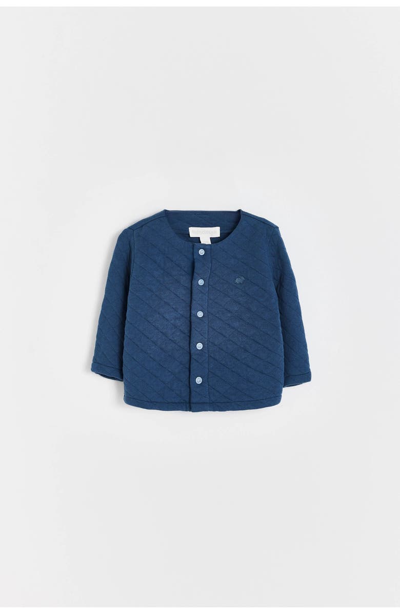 Babycottons Mat 0 Cardigan and Pants set for Infant, Alternate, color, Pastel-Blue