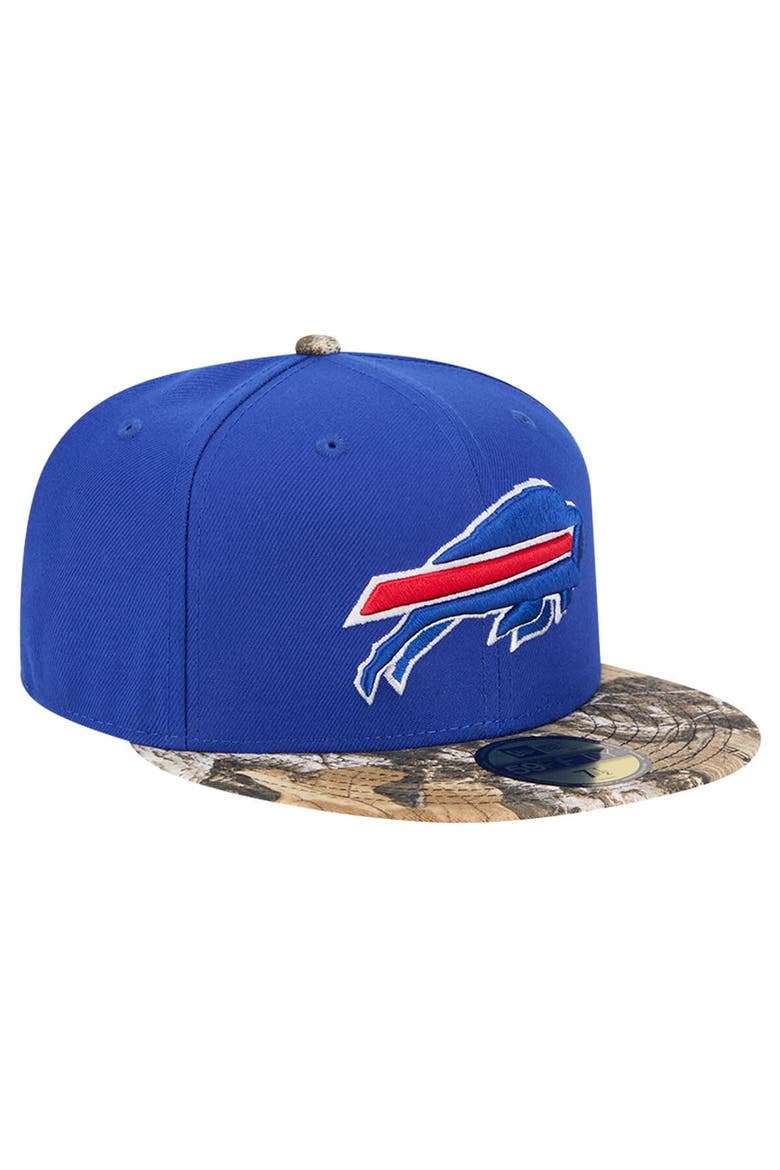 Men's New Era Royal Buffalo Bills Active Two-Tone Camo 59FIFTY Fitted Hat, Alternate, color, Royal