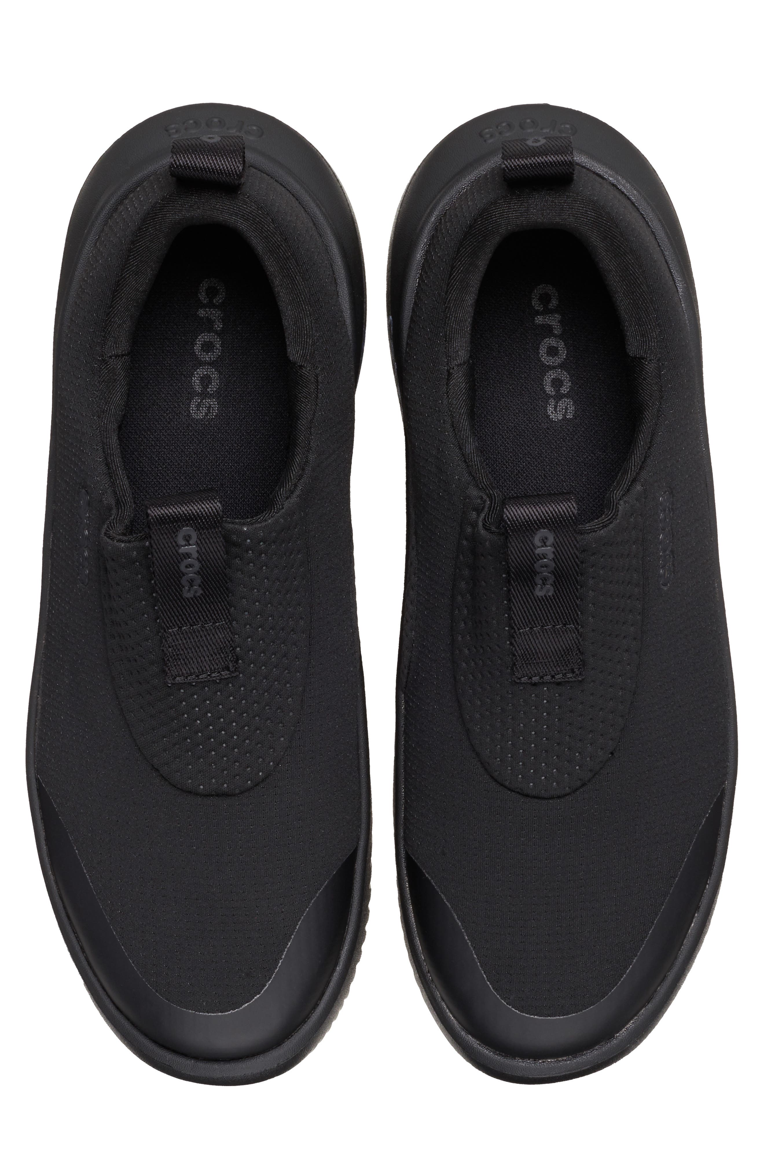 CROCS Gender Inclusive Mellow Ease Sneaker, Alternate, color, Black/Black