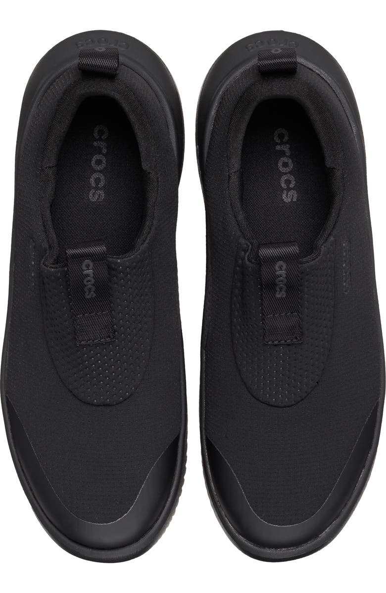 CROCS Gender Inclusive Mellow Ease Sneaker, Alternate, color, Black/Black