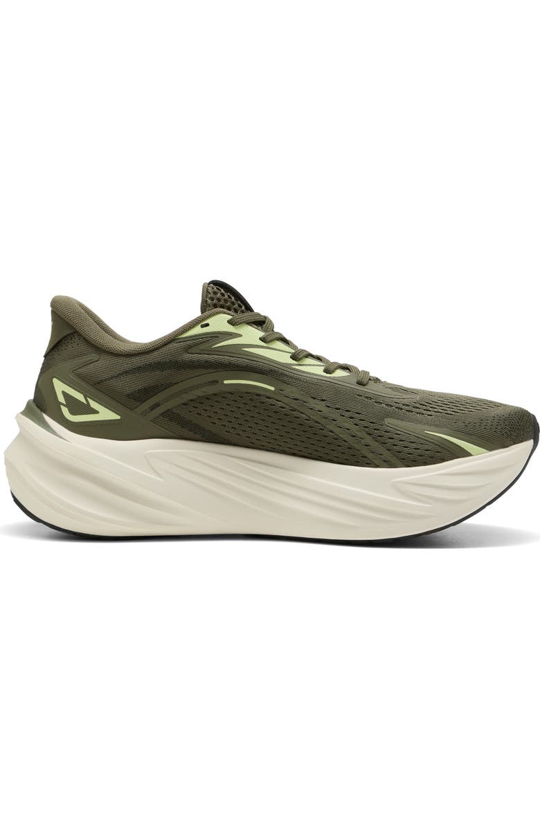 PUMA Maxima Pro Running Sneaker, Alternate, color, Loden Green/ Apple Spritz