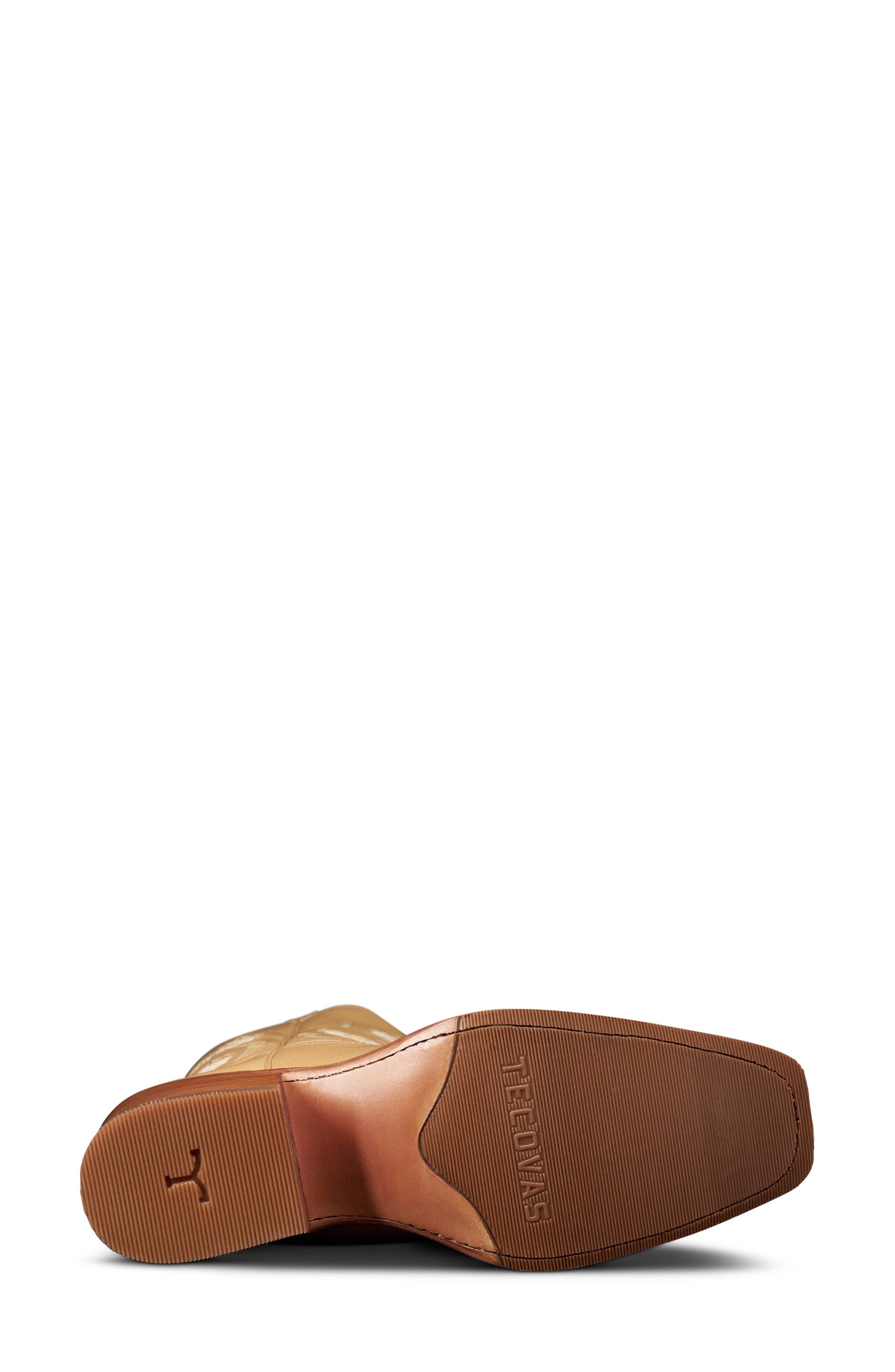 Tecovas The Charlie Bloom Western Boot, Alternate, color, Pale Yellow