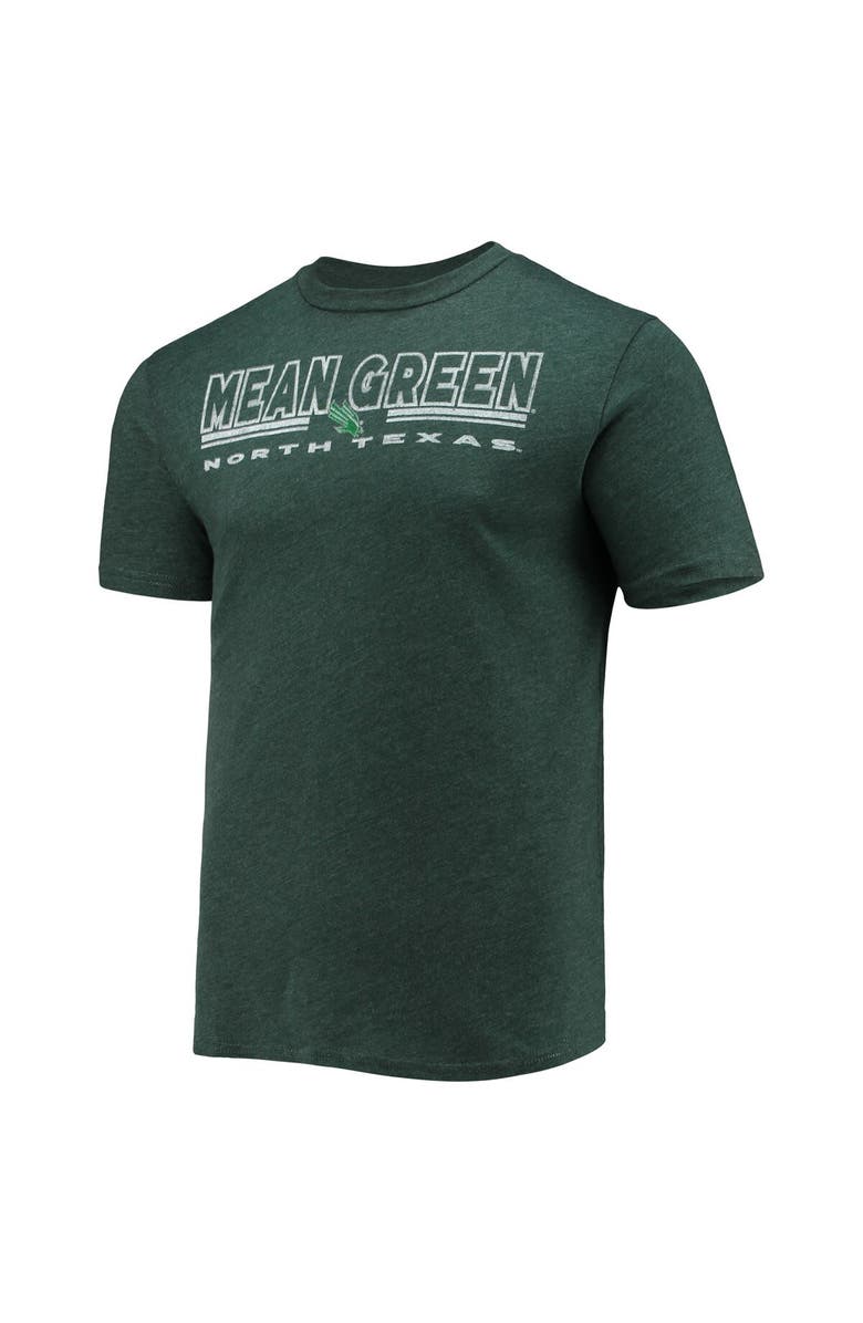 CONCEPTS SPORT Men's Concepts Sport Heathered Charcoal/Kelly Green North Texas Mean Green Meter T-Shirt & Pants Sleep Set, Alternate, color, Heather Charcoal