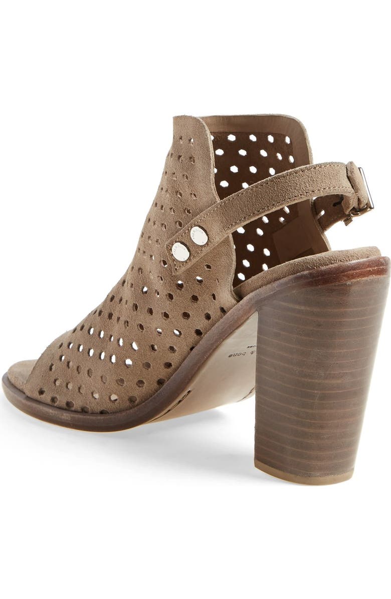 rag & bone 'Wyatt' Perforated Sandal, Alternate, color,