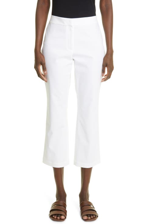 Manhattan Crop Flare Leg Pants