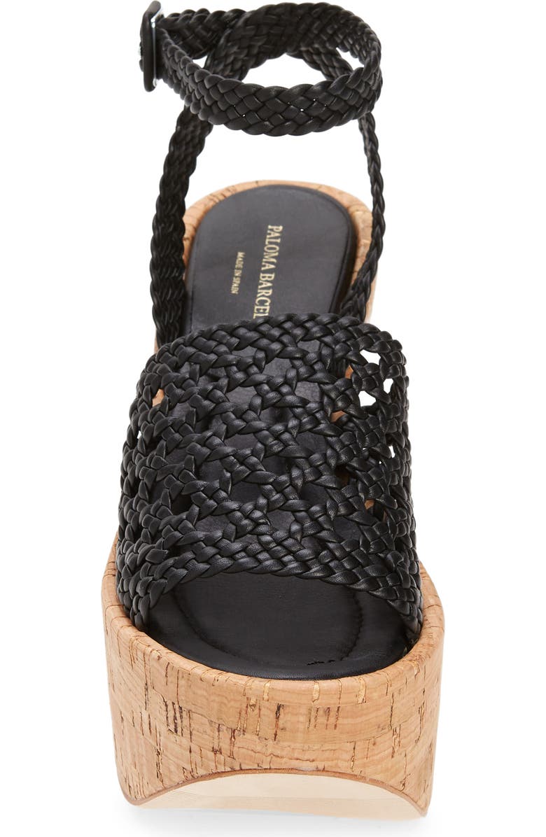 Paloma Barcelo Yara Ankle Strap Platform Sandal, Alternate, color,