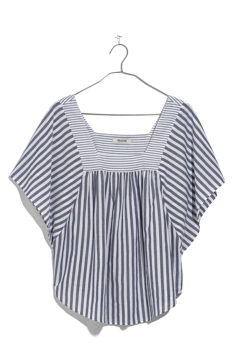 Madewell Stripe Butterfly Top, Alternate, color, 