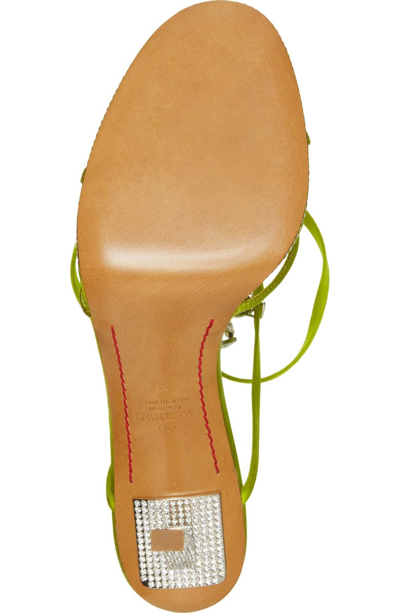 Valentino Garavani Divine Crystal Embellished Sandal, Alternate, color,