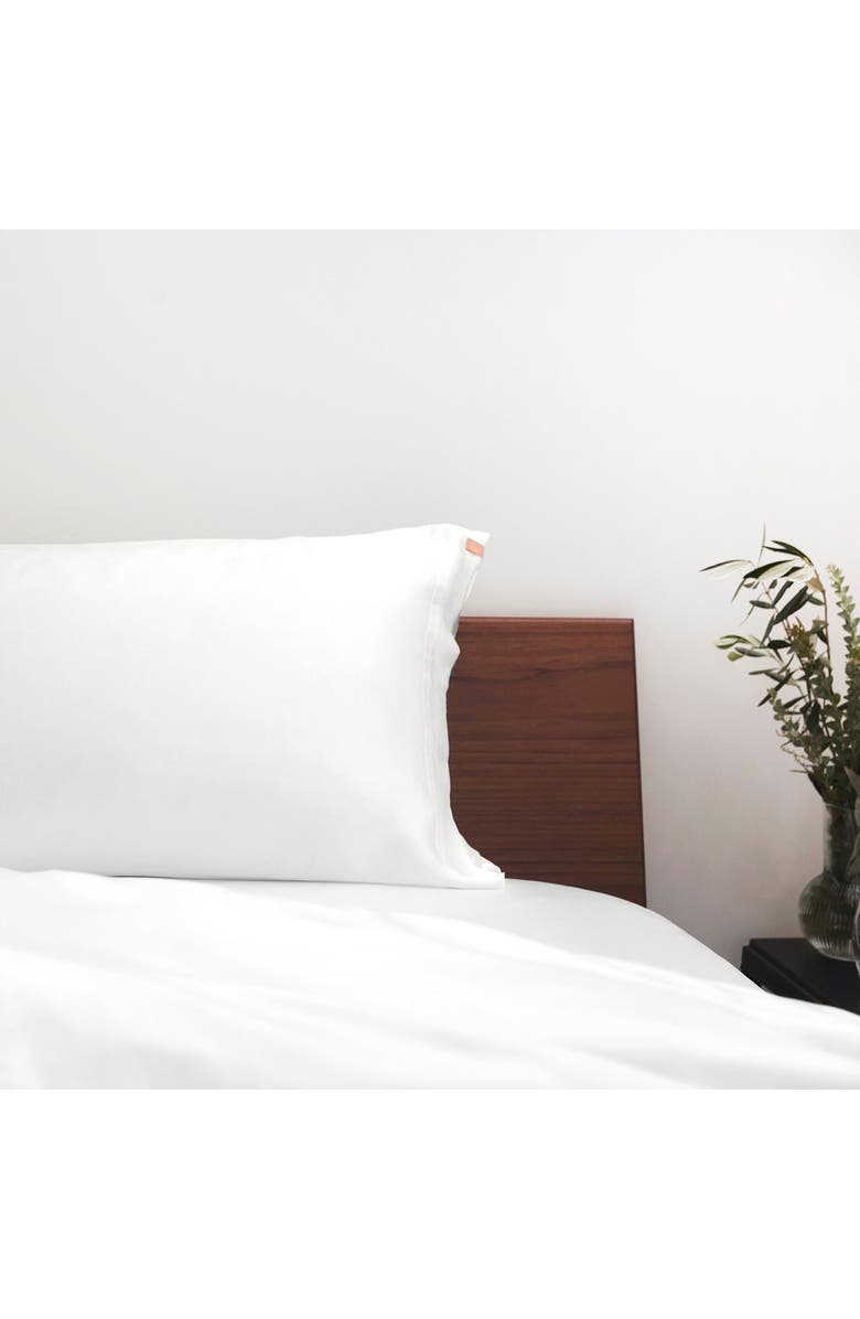 Lunya Washable Silk Flat Sheet, Alternate, color,