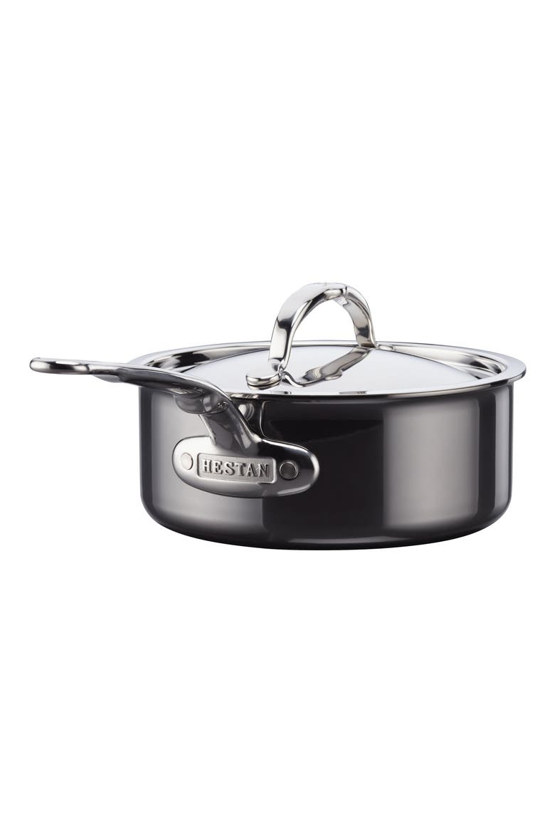NanoBond Saucepan with Lid, Alternate, color, STAINLESS STEEL