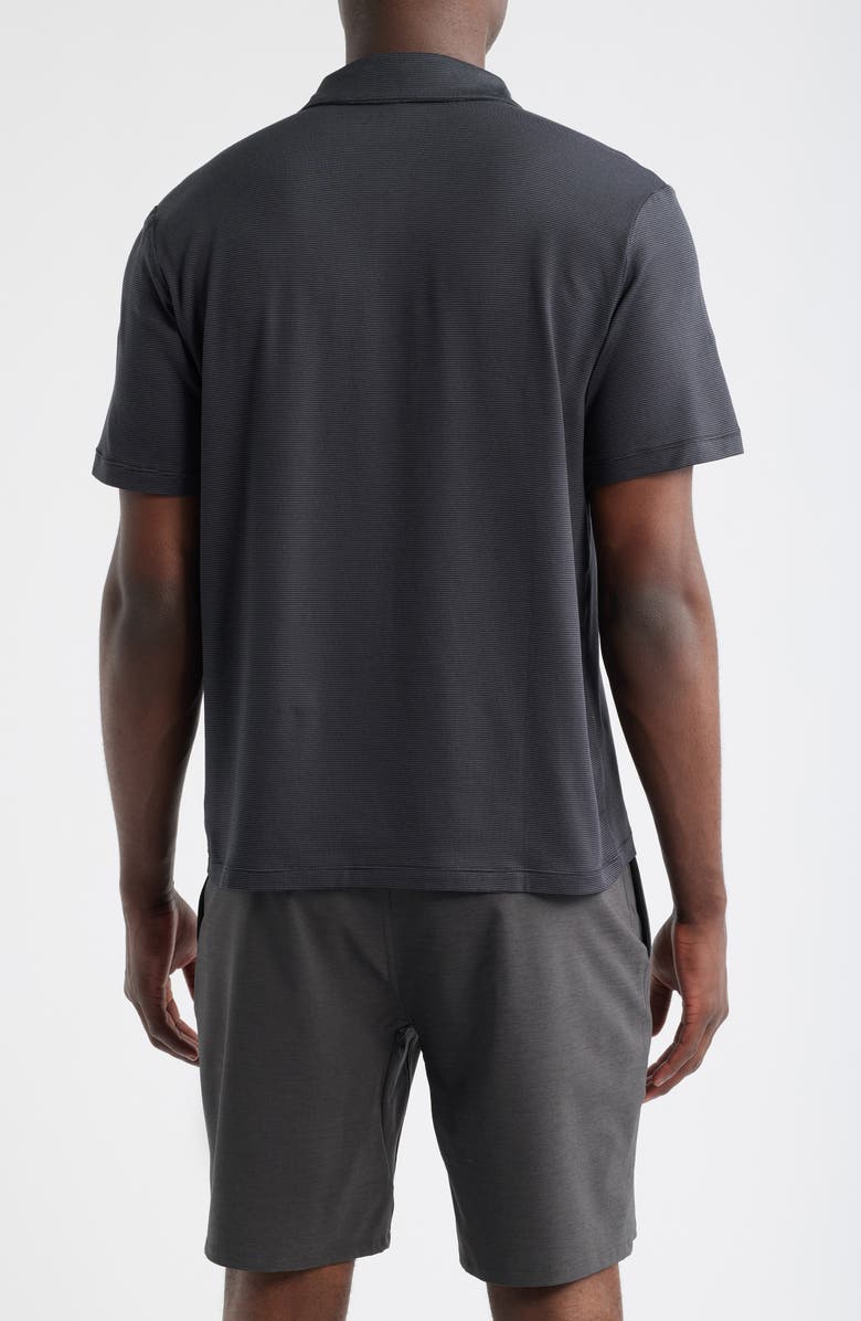 Zella Dynamic Stripe Polo, Alternate, color,