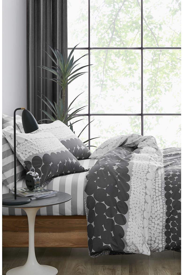 Jurmo Comforter & Sham Set, Alternate, color, DARK GREY