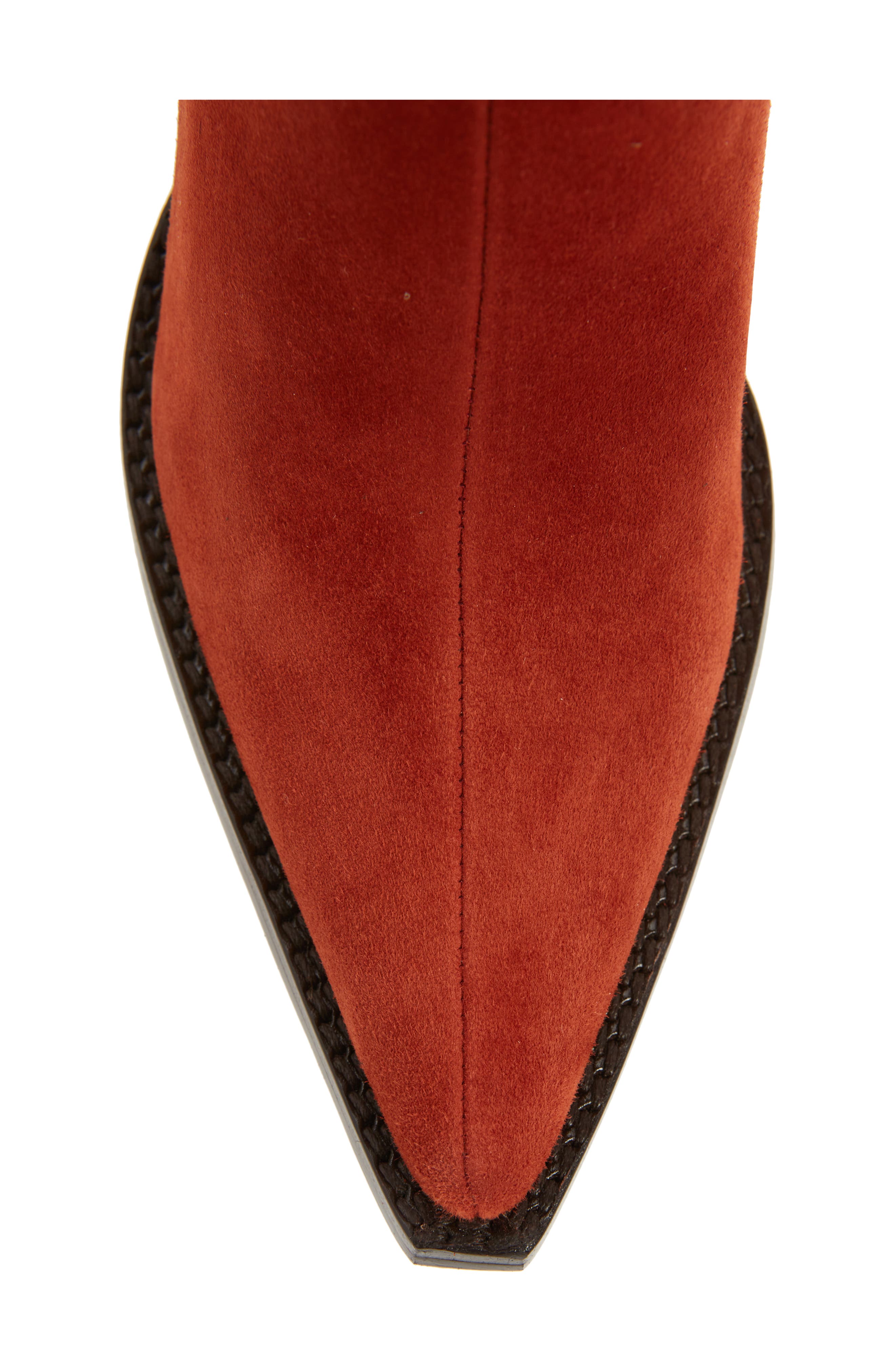 Cattle Western Boot, Alternate, color, RUST SUEDE