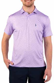 TailorByrd Floral Performance Polo