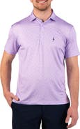 TailorByrd Floral Performance Polo