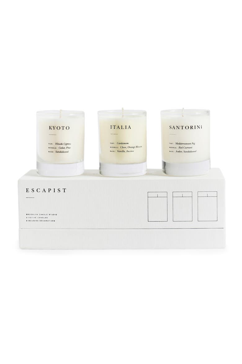 Earthy + Warm Votive Gift Set, Main, color, EARTHY/ WARM