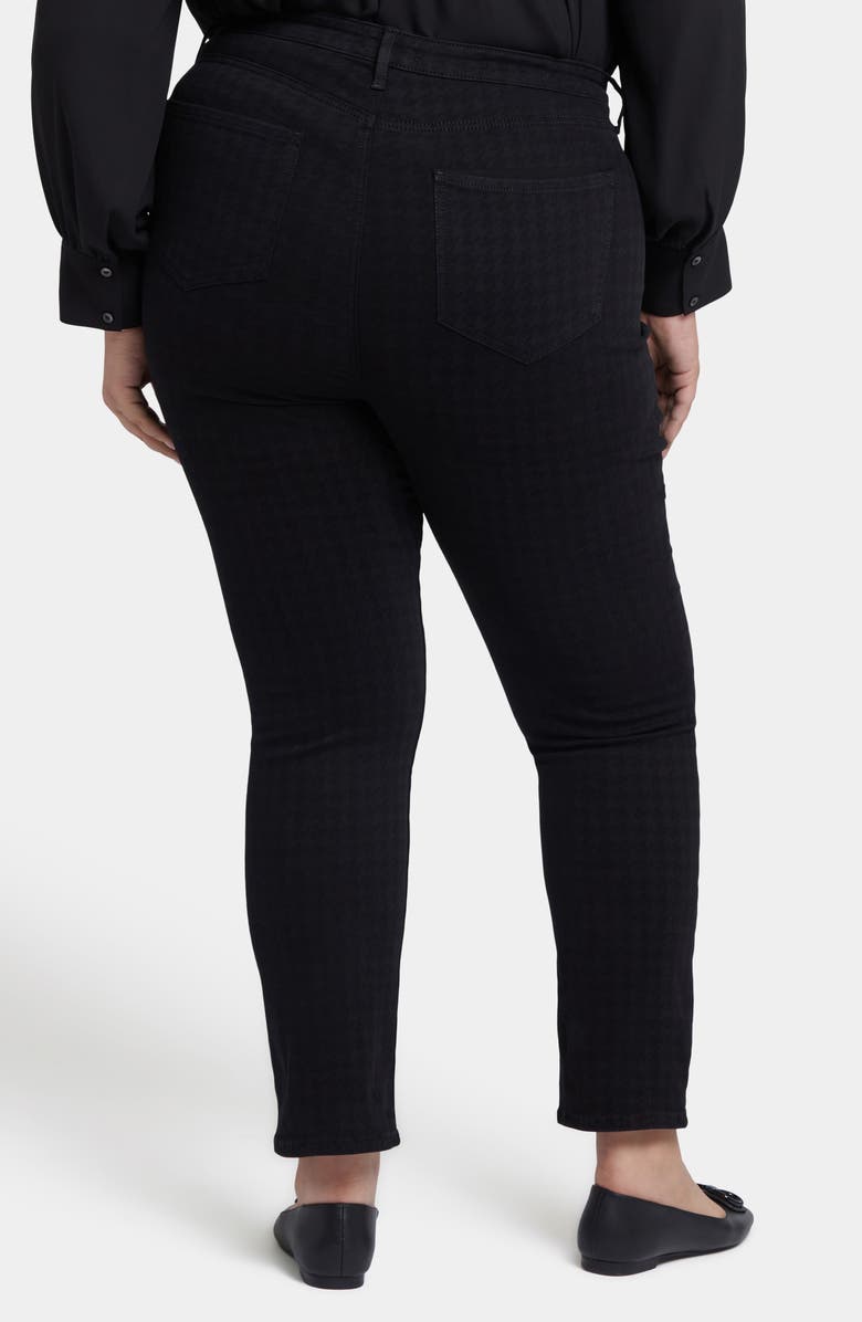 NYDJ Sheri Slim Jeans, Alternate, color, Houndstooth Luxe Burnout