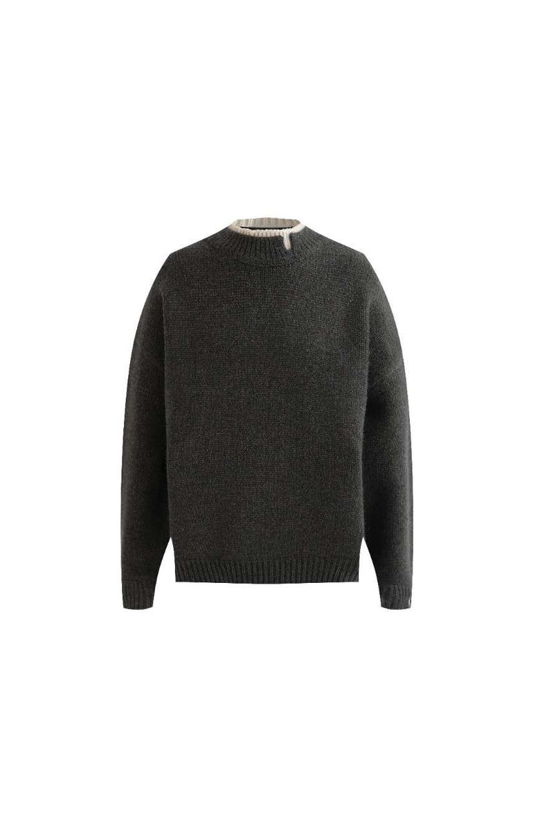 MOUSTACHE Classic Knit Sweater, Main, color, Grey