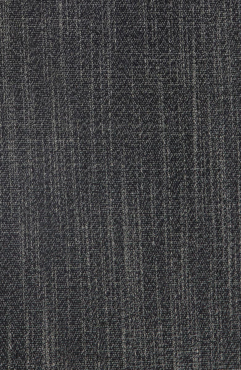 Golden Goose Mélange Tapered Virgin Wool Blend Trousers, Alternate, color, Grey/ White