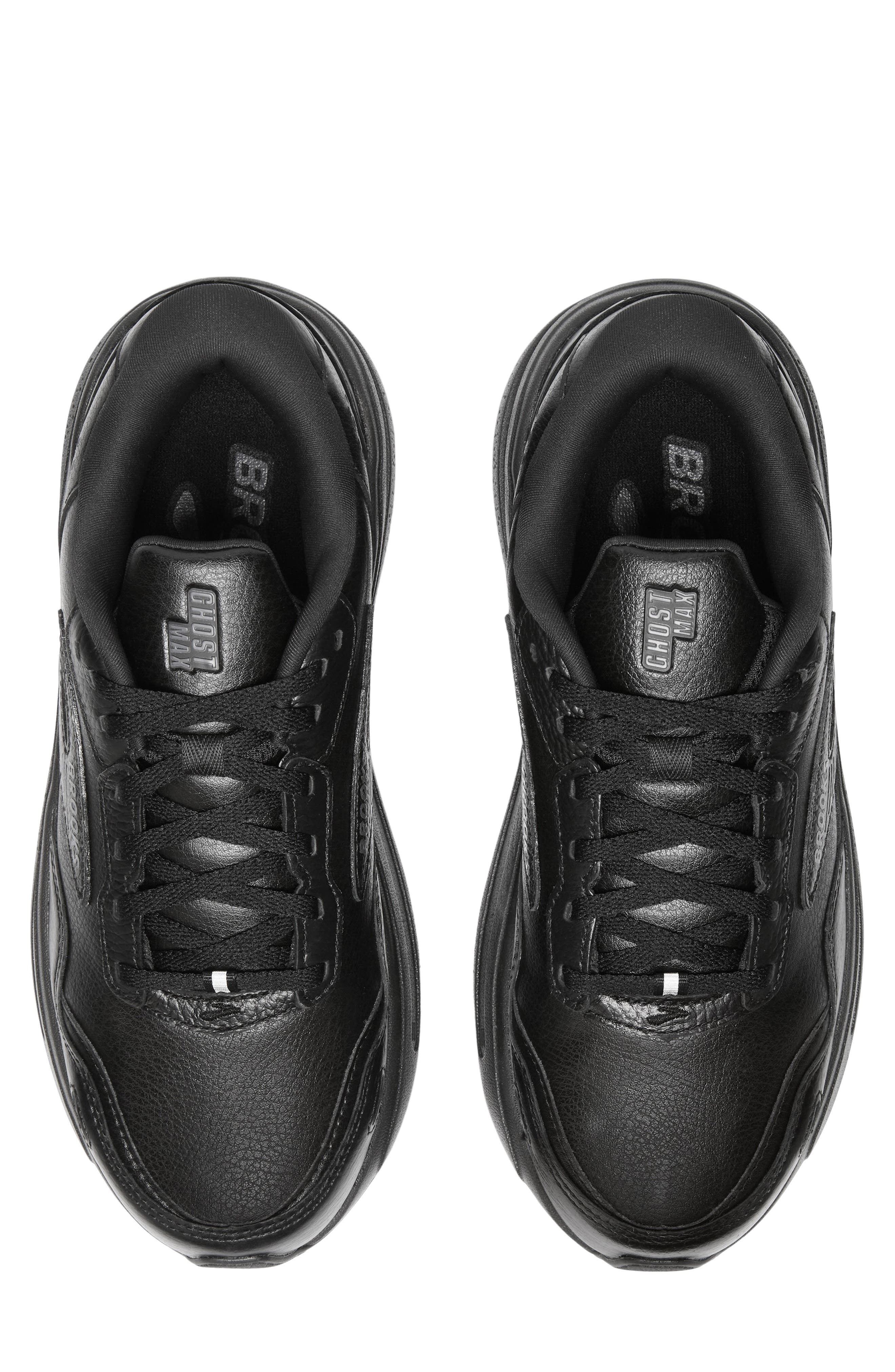 Brooks Ghost Max Sneaker, Alternate, color, Black/ Black