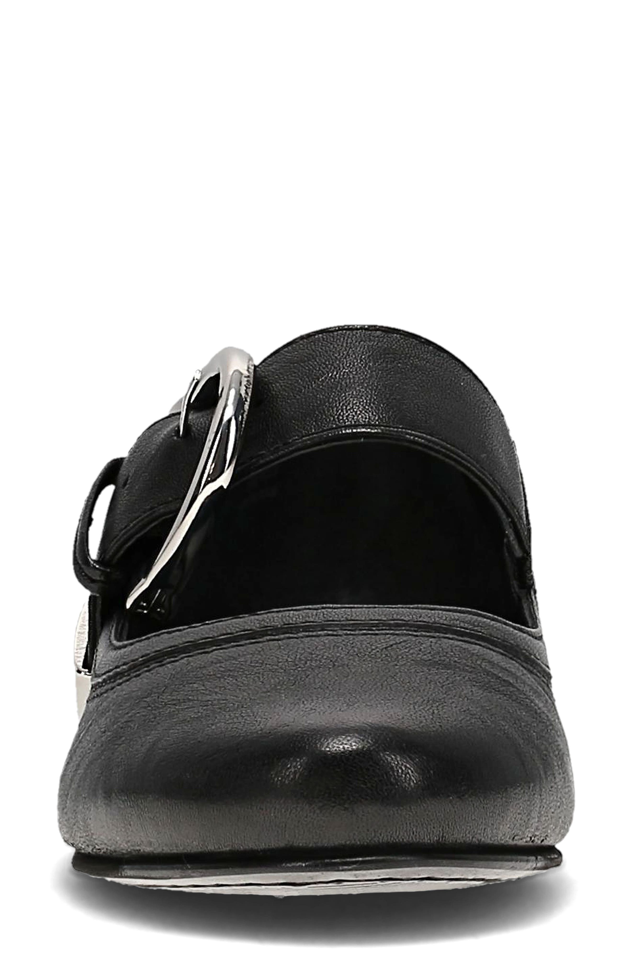 Frye Carson Mary Jane Flat, Alternate, color, Black