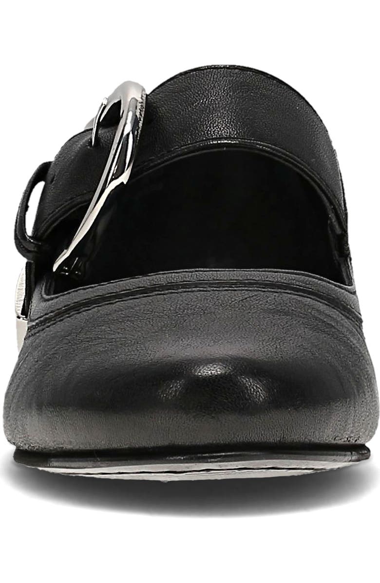 Frye Carson Mary Jane Flat, Alternate, color, Black