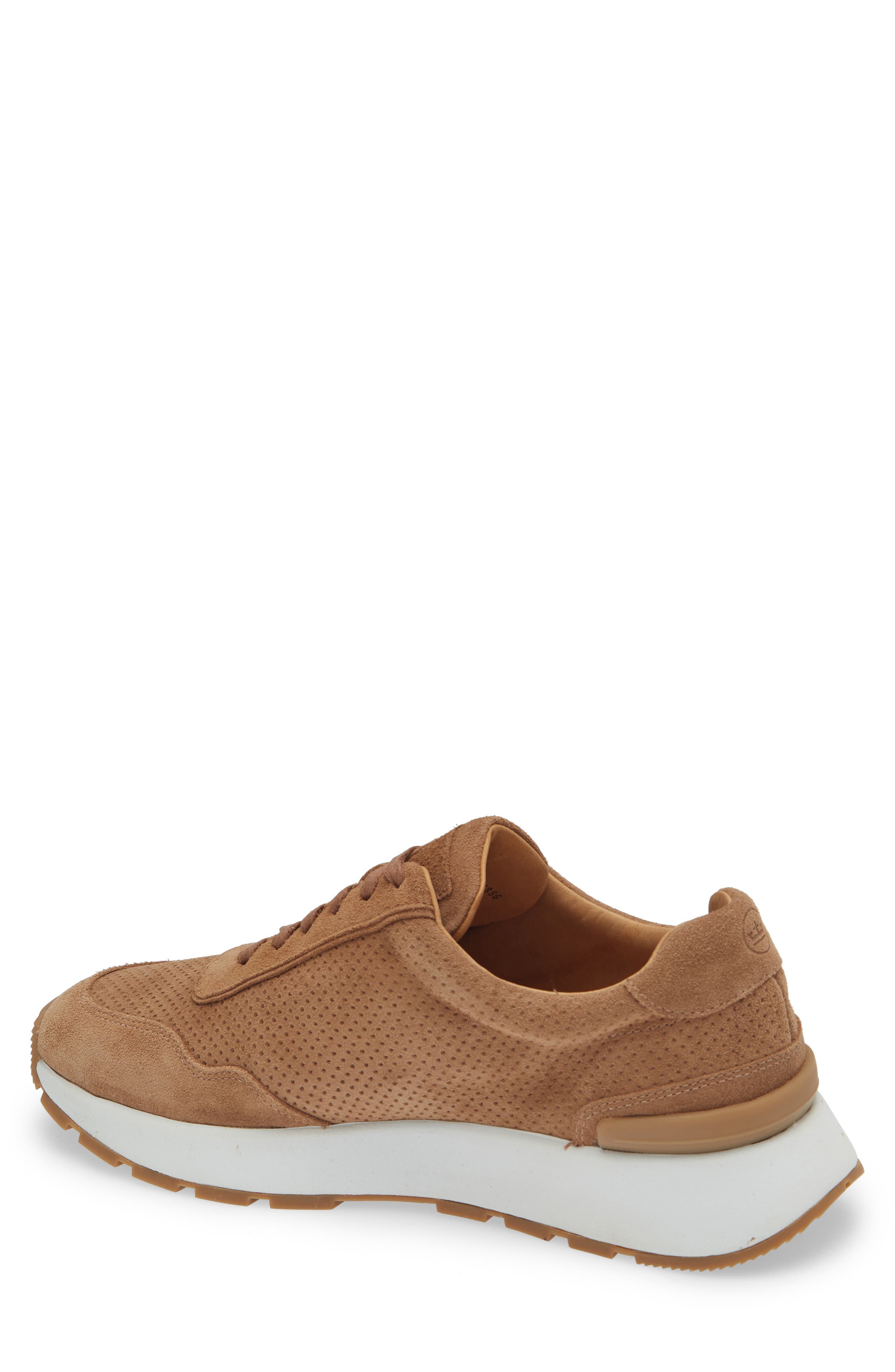 Peter Millar Wayfare Runner Sneaker, Alternate, color, Dark Jute