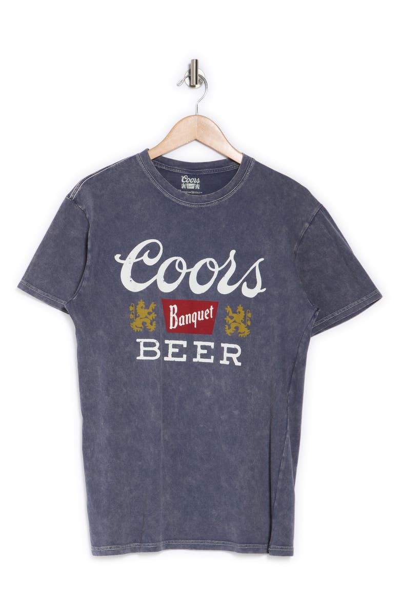 American Needle Coors Cotton Graphic T-Shirt, Alternate, color, Navy